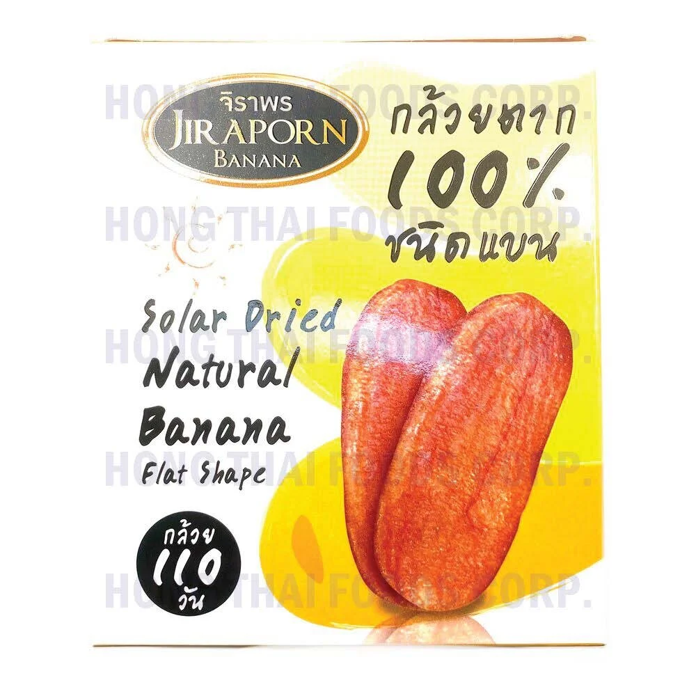 Jir Apron Solar Dried Natural Banana (Flat Shape) — PRODUCTS